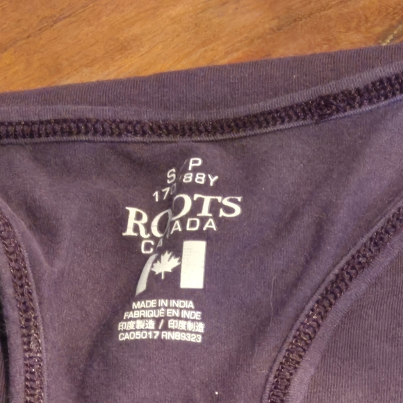 Roots Purple Sleeveless Dress S - Picture 4 of 4